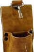 Flame-Resistant Leather Electrode Holder Bag/Welding Rod Pouch (gold brown) - Welding Rod Holder
