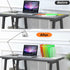 Kuntine.B 2 Pack Desk File Organizer, 7-Section Upright Mesh Desktop File Sorter for Home, Office & Classroom (White)