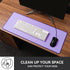 Waterproof Large Gaming Mouse Pad with Durable Stitched Edges, Non-Slip Rubber Base, Smooth Surface Mouse Mat Desk Pad for Home Office Gaming, 31.5"x11.8"x0.12", Lavender Purple by Reniteco