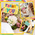 60 Pack 4x6 Inch Thboxes Thank You Cards with Envelopes, Thank You Cards Bulk with Envelopes & Stickers Greeting Card