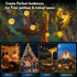 22FT 50 8 SMY Lighting Rechargeable Battery Operated LED Crystal Globe String Lights Outdoor/Indoor, Patio Hanging