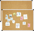 XBoard Cork Board 24 x 18 Inch - 2 Pcs Bulletin Board with Aluminum Frame for Home & Office