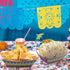50Pcs Mexican Taco Nights Food Trays - Taco Boat Assembled Trays Nacho Snack Fried chicken Holder Disposable Paper
