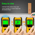 5 1 Stud Finder Wall Scanner, in Multifunction Stud Locator with Upgraded Smart Sensor, HD LCD Display and Audio Alarm