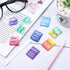 Dianelhall 96 Pieces Bible Verse Magnetic Bookmarks - 16 Styles Christian Magnet Book Markers for School & Office