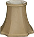 Royal Designs, Inc. CS-714AGL Inverted Corner Bell Chandelier Shade with Decorative Trim,