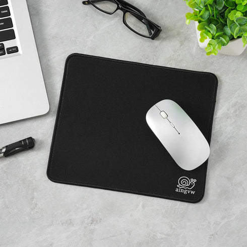 Snail Mouse Pad, Cute Square Mousepad, 9.5 X 7.9 Inch Waterproof Non-Slip Rubber Mouse Pad for Home, Office.