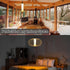 3-Way Dimmable Timmer Setting LALISU Plug-in Pendant Light Rattan Hanging Lamp, Boho Hanging Lights with Woven