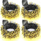 4 Pack Solar Christmas Lights Outdoor, 10M Total 400LED Solar String Lights