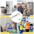 Type K Thermocouple Probe TL1004, K Type Sensor Probes for Meter in Temperature Range 0 to 500 °C