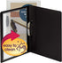 Smead Frame View Poly Report Cover, 1/2" Capacity, Letter Size, Black/Clear Front, 5 per Pack (86043)