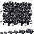 Yexiya 1000 Pcs Binder Clips Bulk, Assorted Sizes Black Paper Clips for School Teachers and Office Supplies