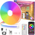 RIYO Neon Rope Lights, 20Ft RGB LED Strip Lights - App &