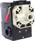 SNS Pressure Switch Control 95-125psi, 4 Ports Heavy Duty 20 Amp for Air Compressor PS10-4H1