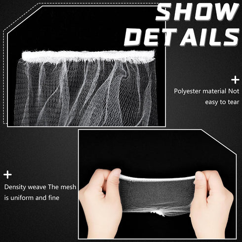 500 (4 4 Inch) Suclain Pcs Disposable Mesh Sink Strainer Bags, Elastic Kitchen Sink Strainer Filter Mesh Trash Bag Anti