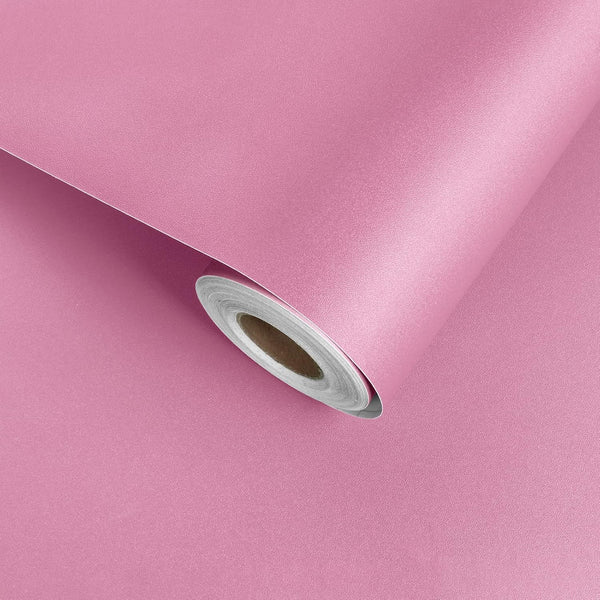 Pink Contact Paper for Countertops, Waterproof Peel and Stick Wallpaper for Kitchen, Bedroom, Drawer Liner 15.75 x 80