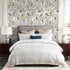 HAOKHOME 94030-2 Vintage Damask Wallpaper Peel and Stick Floral Removable Wall Paper Tan/Cream/Blue for Bedroom Contact Paper 17.7in x 9.8ft by HAOKHOME