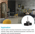 METALLIXITY Clamping Handle Screw Knobs, M5x25mm, 10Pcs, Metal T-Shape Grip for Housing Construction, Industry