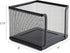 Suwimut 4 Pack Mesh Memo Holder, Black Metal Mesh Sticky Note Holder for Pen, Pencil, Paperclip, Thumbtack, Office Home School Desk Organizer, 4 x 4 Inches