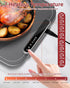 7 8 Warming Mat for Food, Upgraded Fast-Heating Electric Warming Tray with Temp Levels & Timers, Buffet Raised Feet