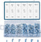 ZELCAN 150pc Metric Grease Fittings Kit, Hydraulic Grease Zerk Assortment for Replacing Missing Fittings