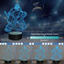 3D 16 Lampeez Kids Ice Hockey Player Night Light Optical Illusion Lamp with Colors Remote Control Changing Birthday