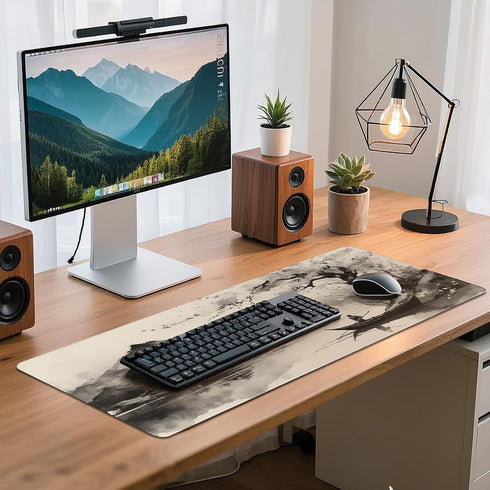 Yuhijoy (31.5"11.8") Gaming Mouse Pad - Japanese Painting Large Mouse Pads for Desk - Desk Mat for Keyboard and Mouse