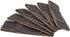 Soft Full Grain Genuine Leather Single Pen Case Holder Pouch Sleeve Protector for Pens Pencils (Brown Cow, Set of 6)