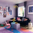 17.7" 118" Yasinet Purple Wallpaper Solid Color Peel and Stick Wallpaper Purple Contact Paper Waterproof Self Adhesive