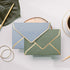 Invitation Envelopes, 60-Pack 4x6 Envelopes for Invitations, Gold Foil Bordered Colored Envelopes, A4, 4 1/4 x 6 1/4 Inches, 6 Morandi Colors by Prims & Flourish