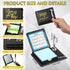 Tenceur 10 Pcs Inspirational Gifts, Bulk Sticky Notes, Motivational Pen Holder with PU Leather Box, Christmas Gifts