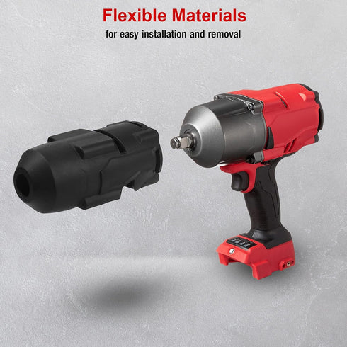 M18 High Torque Impact Wrench Boot 49-16-2767, Compatible with Milwaukee M18 FUEL 1/2" Impact (2767-20) & ONEKEY