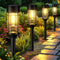 LETMY Solar Pathway Lights Outdoor, 4 Pack Solar Lights Outdoor Waterproof IP65,