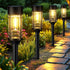 LETMY Solar Pathway Lights Outdoor, 4 Pack Solar Lights Outdoor Waterproof IP65,