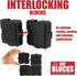 Loc Block Work Gripping Block 4 Pack, Ideal for Free Hand Routing and Finishing
