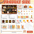 Set Bookshelf Bulletin Board Fall in Love with Learning Classroom Decoration Reading Library Inspirational Paper