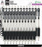 Zebra Pen Z-Grip Mechanical Pencil, 0.5mm, 24pk, Black