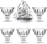 ALIDE MR16 LED Bulbs, GU5.3 7W, 6000K Daylight, 50W-75W Halogen Equivalent, 12V Spotlight, 6 Pack.