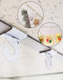 NACETURE 15 Pack Drop Ceiling Hook for Hanging, Ceiling Hanger Clips for Classroom Grid, Office, Home, Wedding
