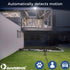 40W 180 4000 5000 2 LED Security Lights Motion Sensor Light Outdoor, Degree, LM, K, ETL Water Resistant, Clear Head
