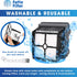 Fette Filter - HEPA Filters Compatible with Tineco iFloor 3/Floor One S3/S5/S5 Pro, Wet Dry Vacuum Cleaner, Includes 6