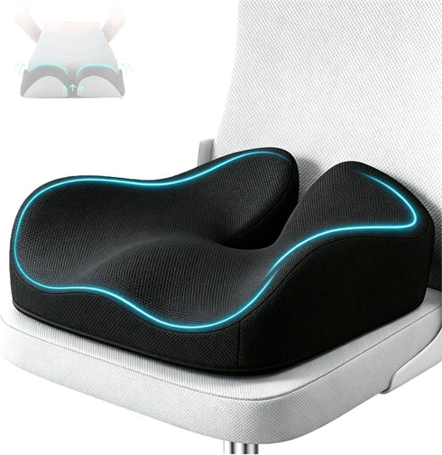 CXC Memory Foam Seat Cushions for Office Chair Pressure Relief Seat Cushion