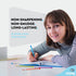 Emraw No 2 HB Translucent Pencils, Multipoint Non-Sharpening Stackable Pencil with Matching Eraser (Pack of 16)