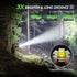 2 Pack 10H WdtPro Rechargeable Flashlights High Lumens, Long Lasting Super Bright EDC Flashlight, LED Mini Tactical
