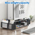 Simple Trending Desk Organizer and Accessories, Computer Metal Monitor Stand Riser with Drawer and Pen Holder