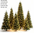 150 50 LUCKY SHINE LED Warm White Christmas Lights, UL Certified FT Green Wire String Lights, for Indoor and Outdoor