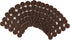 8827 Heavy Duty Self Adhesive Furniture Felt Pads 1-Inch Round Brown 160-Piece Value Pack