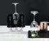 54484 3 New Star Foodservice Triple Brush Bar Glass Washer - Brushes - Suction Base, Non-Battery