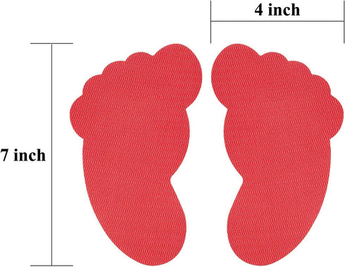 Outus 48 Pieces Feet Carpet Markers Foot Shaped Carpet Kids Spots for Classroom Carpet Markers Teacher Supplies for Classroom Rug Student (Classic) by Outus