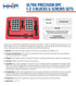 HHIP 3402-0055 1-2-3 Precision Block Set with Screws & Key, 23 Holes